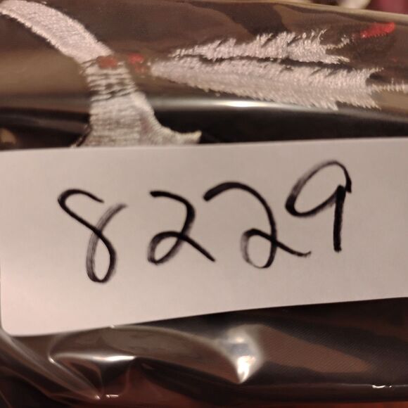 Ely Diamond pearl snap shirt mens L Large black skull embroidered feather - Picture 9 of 9